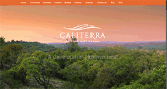 Desktop Screenshot of caliterraliving.com